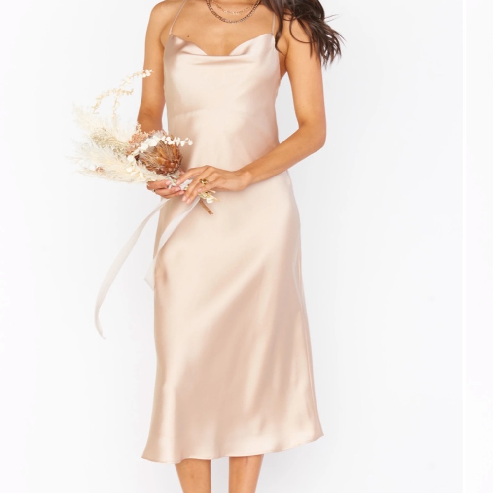 Show Me Your Mumu Verona Cowl Neck Dress